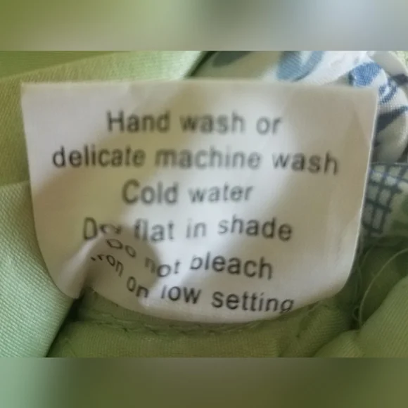 EUC Seashell Blue & Green Crossbody Bag - Picture 9 of 14